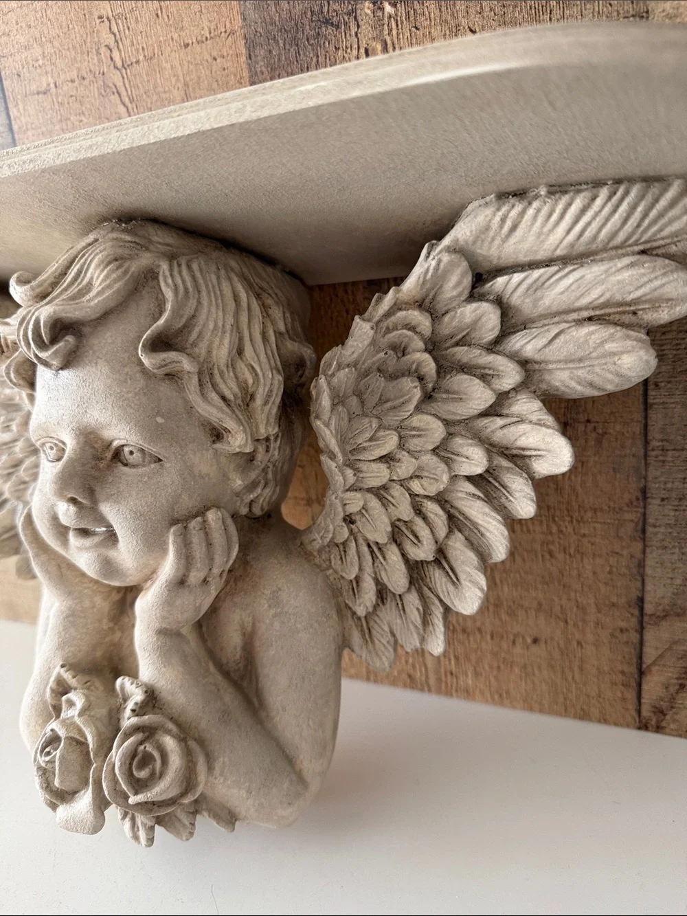 Cherub Wall Shelf Decorative Home Wall Decor